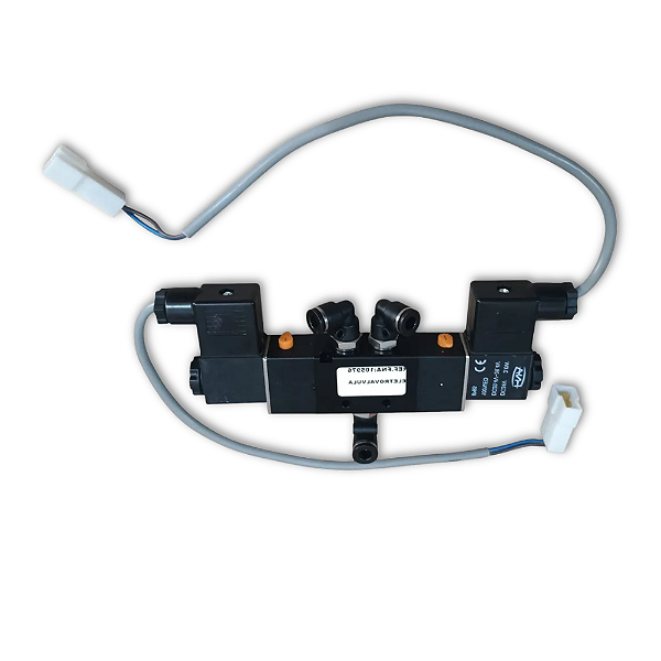 Eletro Valvula Porta Ônibus Ibrava Mascarello Neobus Caio 5/2 vias Duplo solenoide