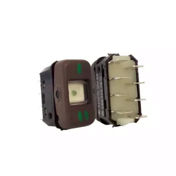 Int. Tecla Mb. 88> Marrom 12v todos Atego Axor Actros Accelo