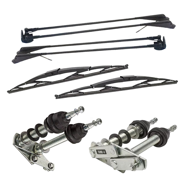 Kit Limpador Marcopolo Ideale Senior midi Haste + Palheta + Mancal