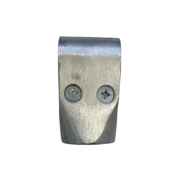 KIT 50 Garra Aluminio Escovado Tee Onibus Amélia Vitória Tubo Balaustre 32mm