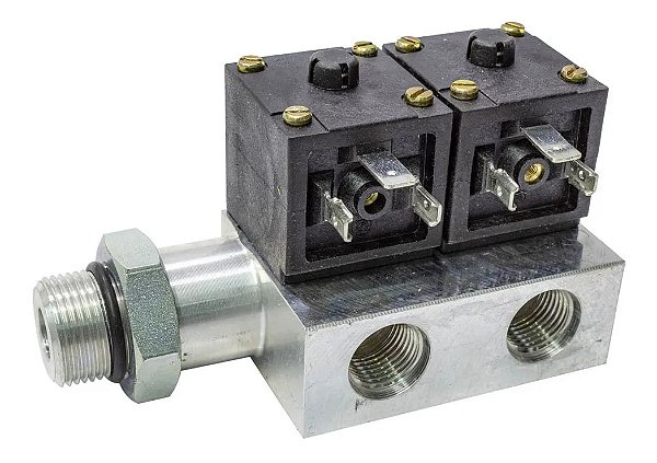 Válvula Solenoide Freio Motor Mercedes 24v Parker 7600047atf