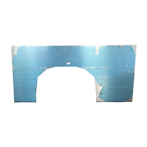 Chapa Aro roda aluminio lateral onibus comil 240x114CM