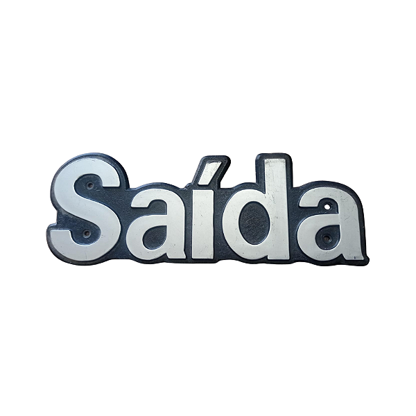 Placa Sinalização Saída Para Onibus/ Diversos