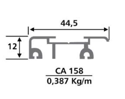Perfil Aluminio facao externo lateral Caio Vitoria Moderno