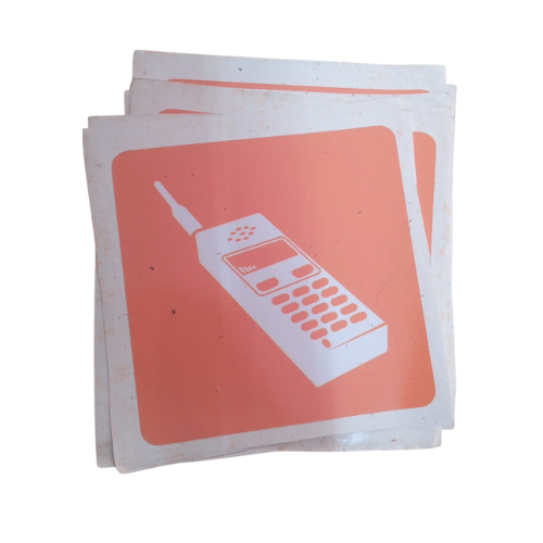 Adesivo Externo Telefone Ônibus Urbano Rodoviario Escolar