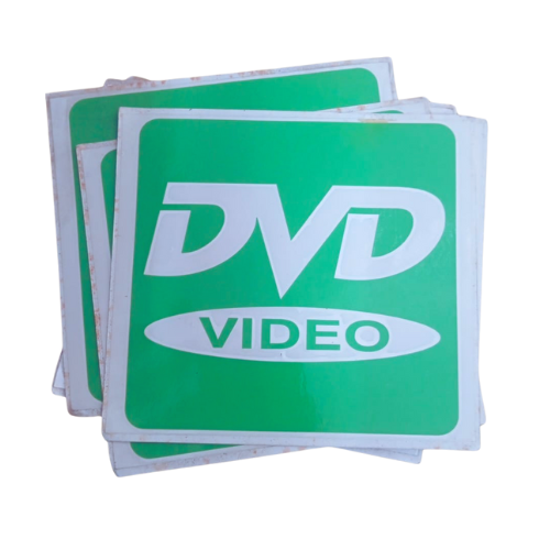 Adesivo Externo DVD Video Ônibus Urbano Rodoviario Escolar