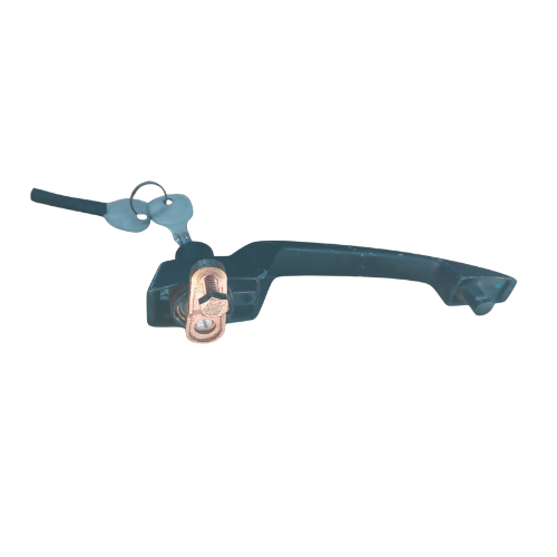 Macaneta Externa Porta Motorista Para Onibus Busscar Caminhão Mb 608 Até 84 Preta