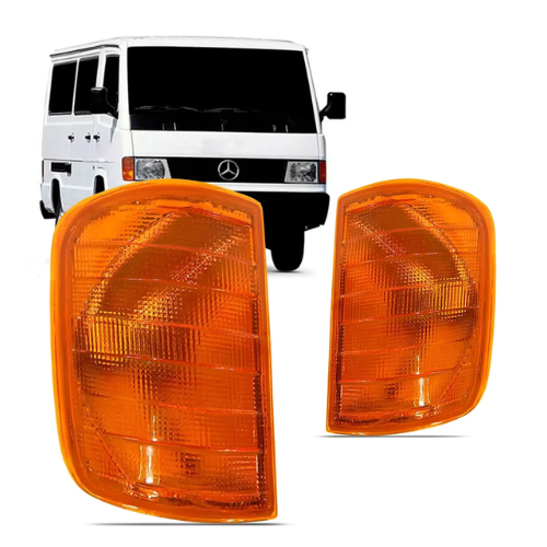 Par Lanterna Pisca Seta Mb180 1994 A 1996 Dianteira
