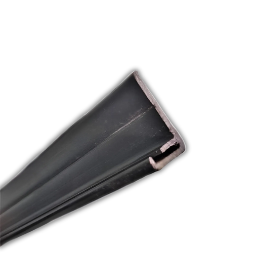 Perfil Pvc Porta Divisoria Onibus Busscar Preto 2 Metros