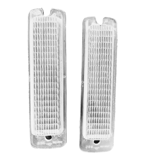 Par Lente Re Da Lanterna Traseira Onibus Monobloco O355 O-362 Cristal