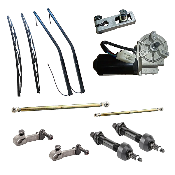 KIT Limpador Parabrisa Onibus Neobus ThUNder + THUNDER Boy Iveco Completo