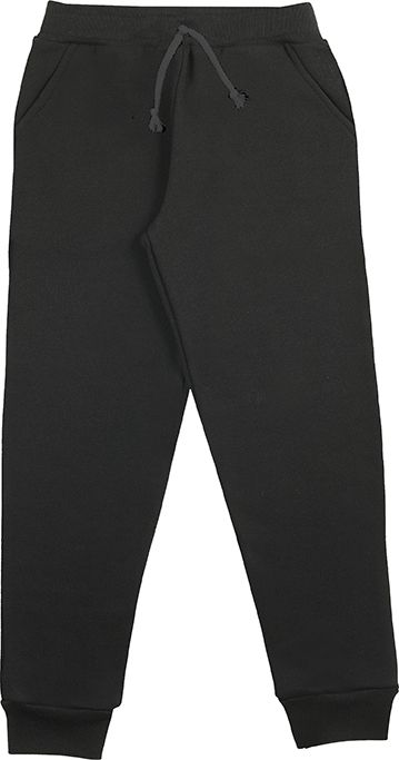 Calça moletom infantil menino lisa preta