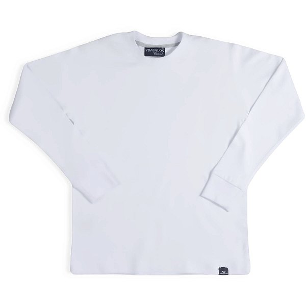 CAMISETA INFANTIL MENINO BÁSICA ALGODÃO BRANCA