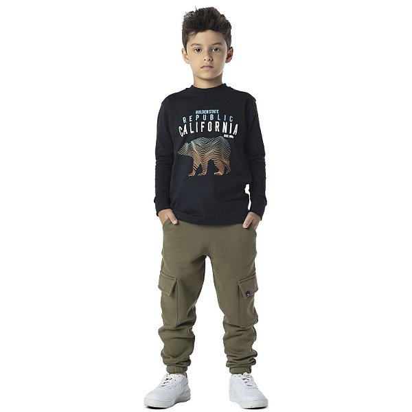 Calça Moleton Moleton Infantil Masculino Mercado Livre Mercado
