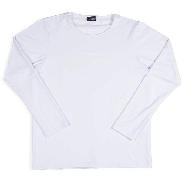 BLUSA ADULTO TÉRMICA UNISSEX BRANCA