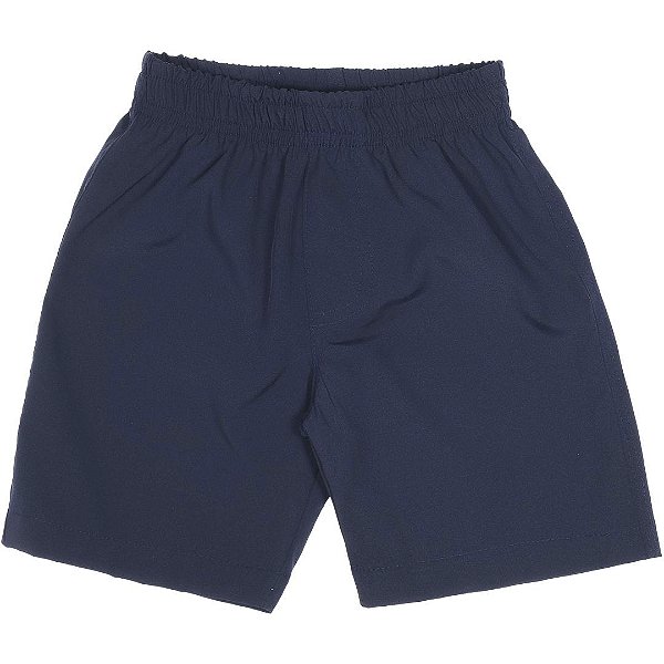 BERMUDA INFANTIL MENINO ESCOLAR MARINHO