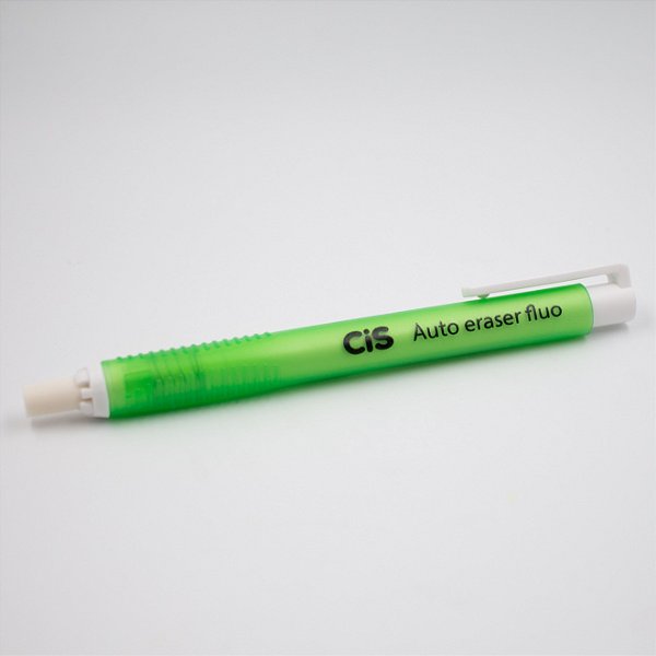 Caneta Borracha Auto Eraser Fluo CIS - verde