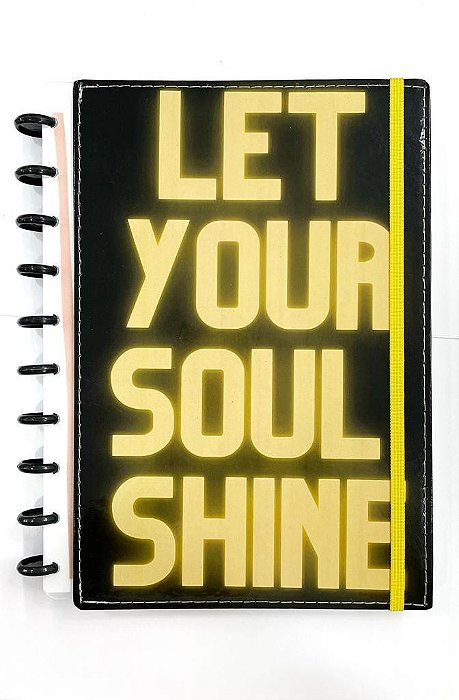 Caderno de Disco Capa Let Your Soul Shine !