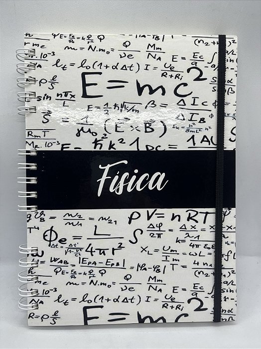 Caderno Universitário Capa Física.