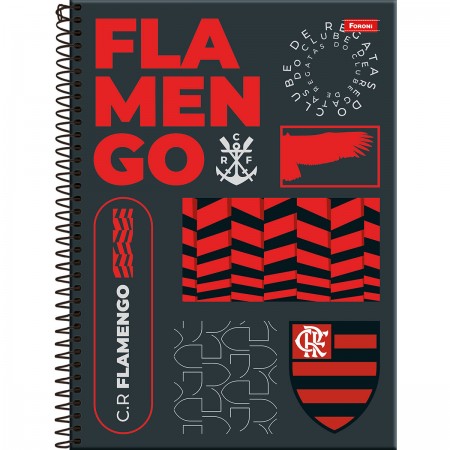 Caderno Free Fire Universitário 10 Matérias 160 Folhas - papelariamalibu