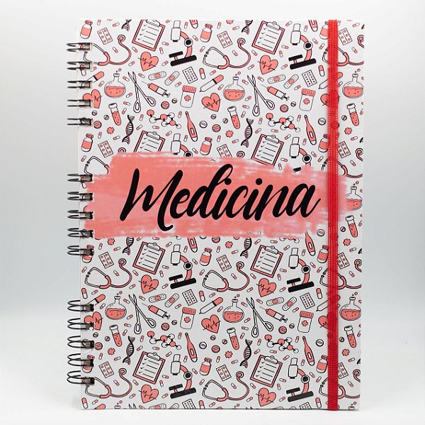 Caderno Universitário Espiral - Profissão Medicina