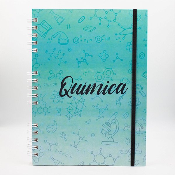 Caderno Universitário Espiral - Profissão Química