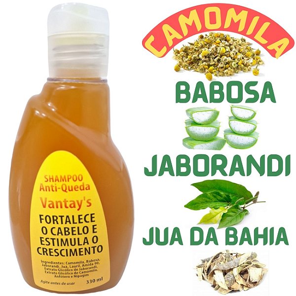 Shampoo antiqueda de Camomila Vantays
