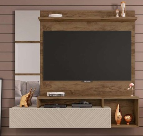 PAINEL CAEMMUN INBOX JATOBA/OFF WHITE