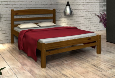 CAMA PORTO MADERO DA BARRA - CASAL DUPLA FURAÇÃO - IMBUIA 1,38 x 1,88