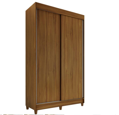 GUARDA-ROUPA CONQUISTA PARIS 2P - CINAMOMO