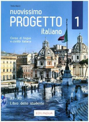 Nuovissimo Progetto Italiano 1 - Libro dello studente + QR Code - A1-A2