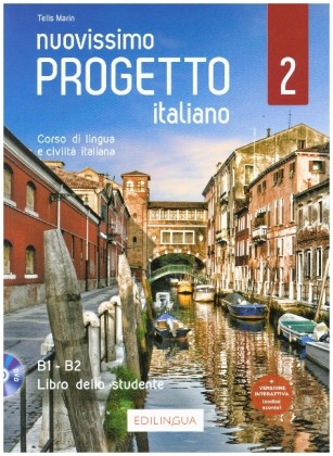 Nuovissimo Progetto Italiano 2 - Libro dello studente + QR Code - B1-B2
