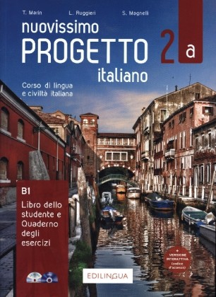 Nuovissimo Progetto Italiano 2A - Libro dello studente e Quaderno degli esercizi + QR Code - B1