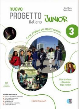 Nuovo Progetto Italiano Junior 3 - Libro di classe e Quaderno degli esercizi - B1