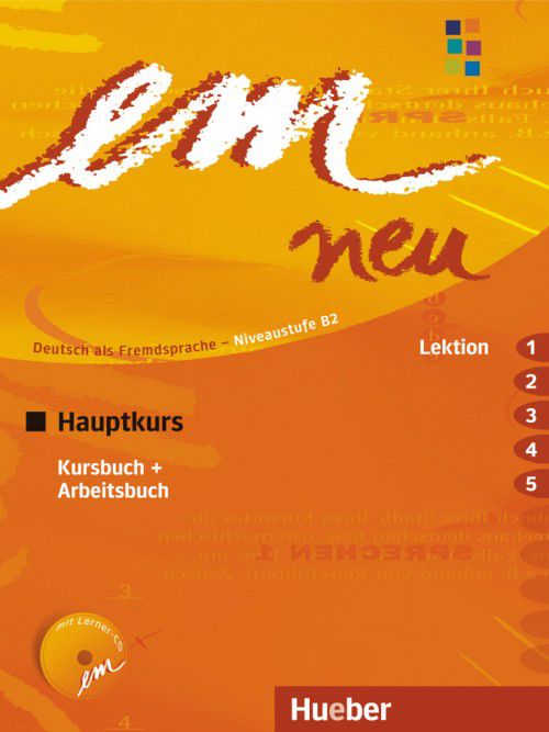EM Neu Hauptkurs Kursbuch + Arbeitsbuch -  Lektion 1 - 5 - B2