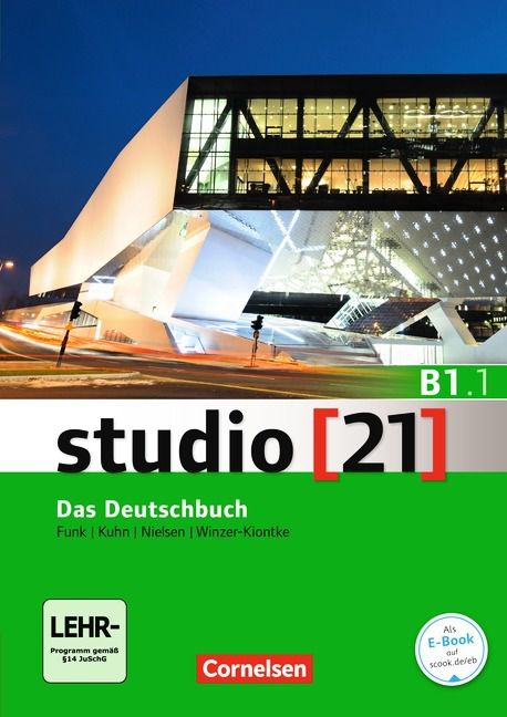 Studio 21 B1: Teilband 1 - Kurs- und Übungsbuch mit DVD-ROM (VERSÃO SEMESTRAL PARTE 1)