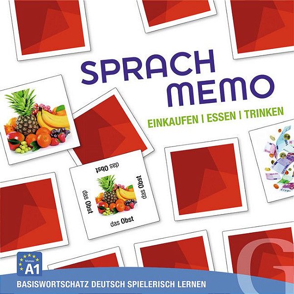 Sprachmemo Deutsch: Einkaufen, Essen, Trinken