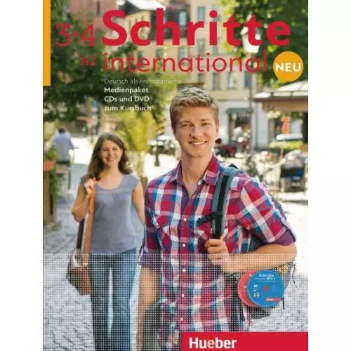 Schritte International Neu 3+4 Medienpaket - (SOMENTE AUDIO-CDs e DVD DO PROFESSOR)