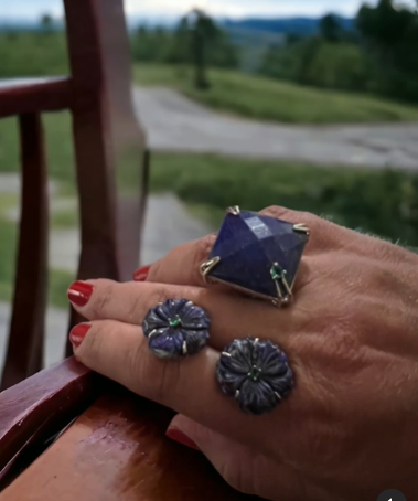 Conjunto Turquesa Roxa