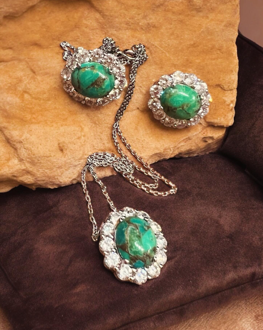 Conjunto Turquesa Iraniana