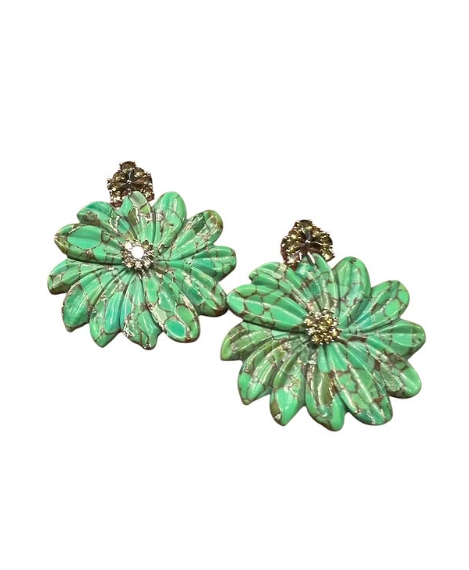 Brinco Estrela Turquesa Mohave