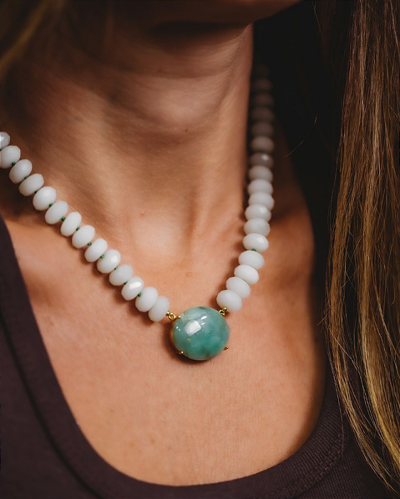 Colar Amazonita