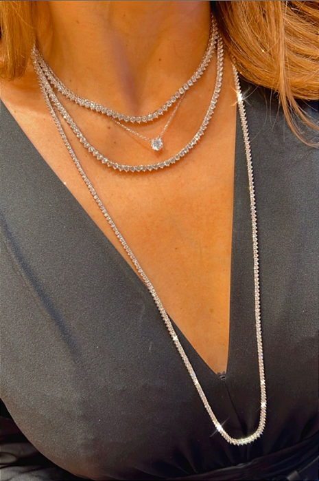 Colar Riviera Semi-joias