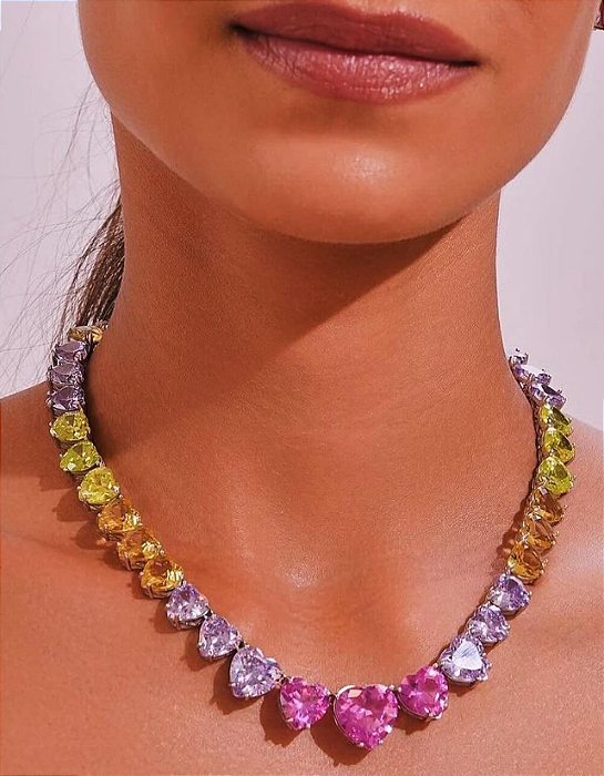 Colar Rivira Coração