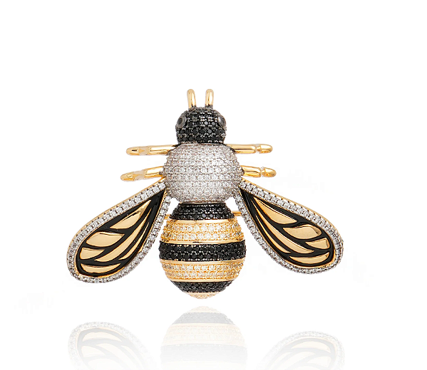 Broche Abelha Cristina Sabatini