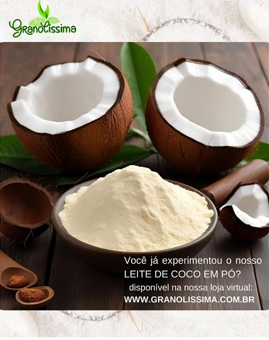 Leite em pó de coco 250g