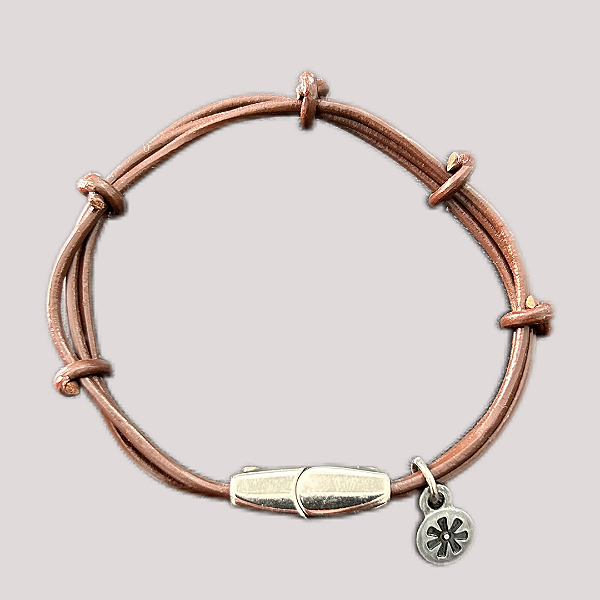 Pulseira Akt Couro - Café