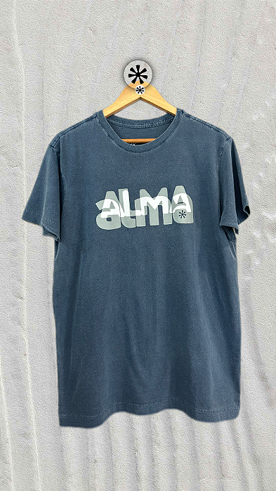 T-shirt ALMA Akt - Azul
