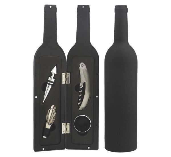Kit Vinho formato Garrafa - 4 peças