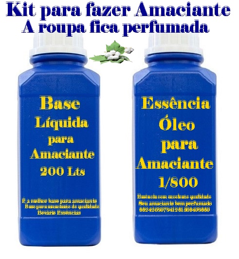 Kit para Fazer Amaciante Downy Lagoa Azul 200 Lts